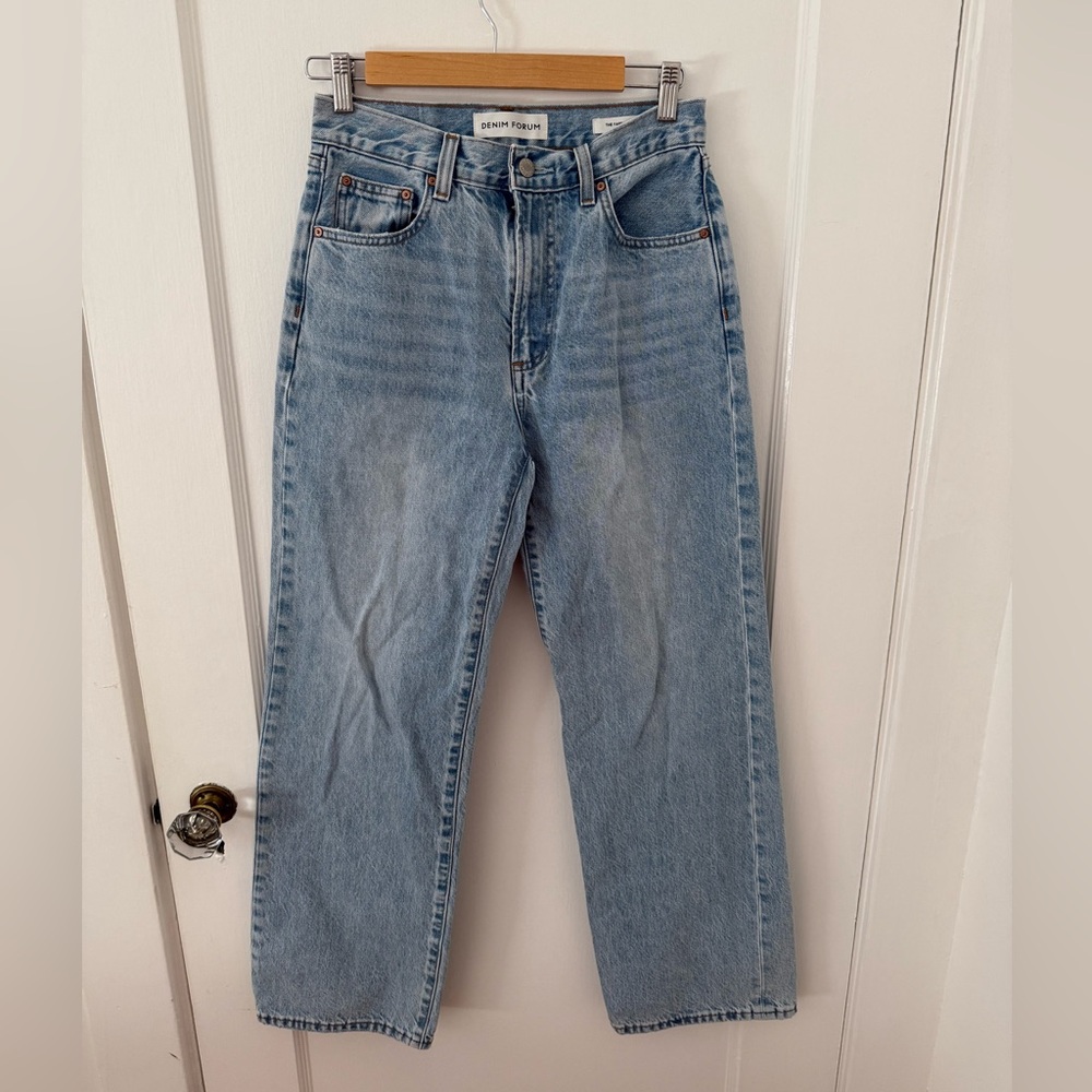 Aritzia x Denim Forum The Farrah Hi-Rise Wide Leg